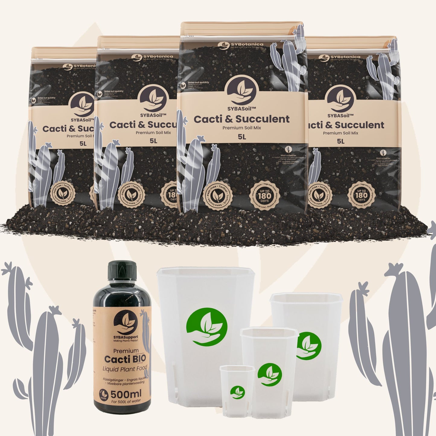 Cacti & Succulent Welcome Bundle